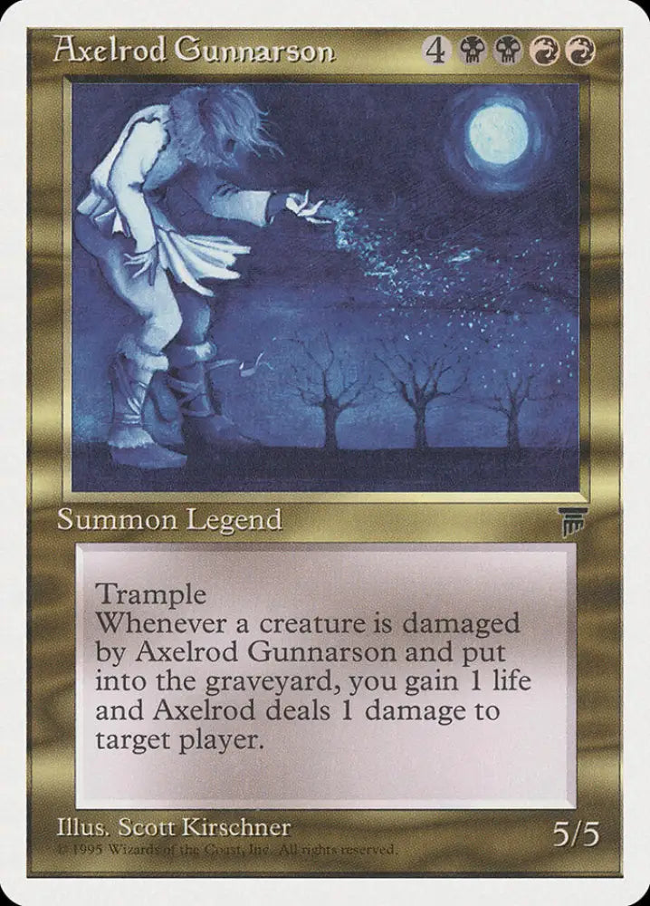 Axelrod Gunnarson [Chronicles] - MTG Single