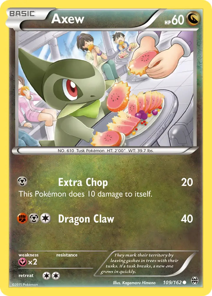 Axew (109/162) [XY: BREAKthrough] - Pokemon Single