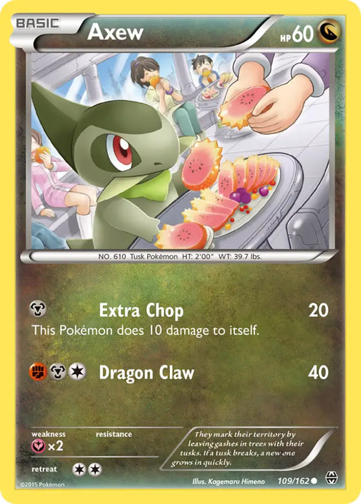 Axew (109/162) [XY: BREAKthrough] - Pokemon Single