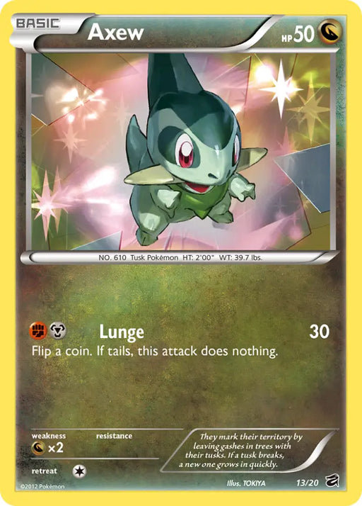 Axew (13/20) [Black & White: Dragon Vault] - Pokemon Single