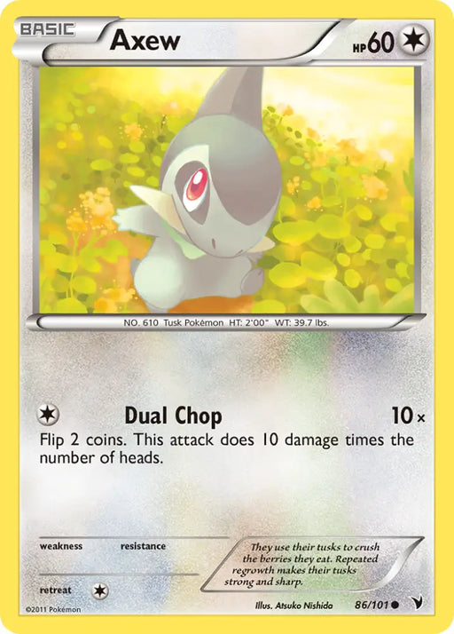 Axew (86/101) [Black & White: Noble Victories] - Pokemon Single