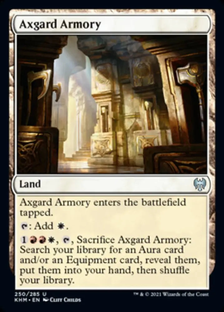 Axgard Armory [Kaldheim] - MTG Single