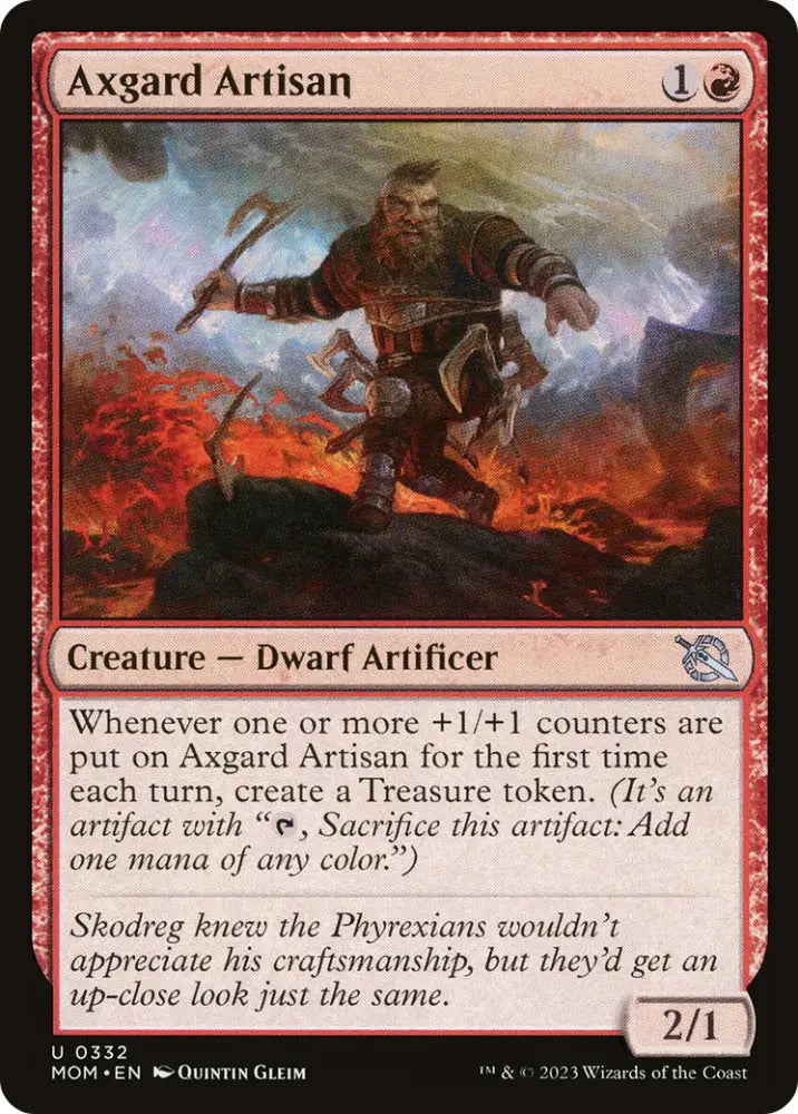 Axgard Artisan [March of the Machine] - MTG Single