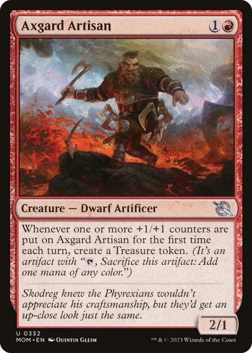 Axgard Artisan [March of the Machine] - MTG Single