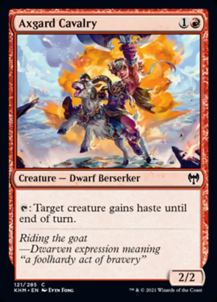 Axgard Cavalry [Kaldheim] - MTG Single