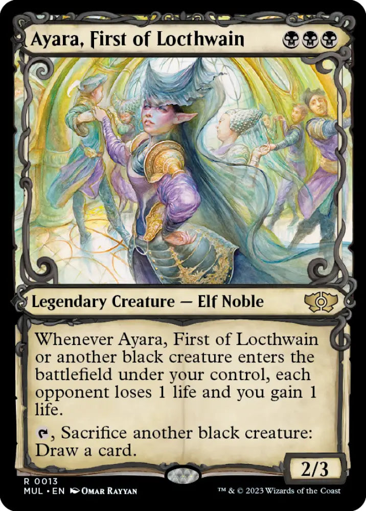 Ayara First of Locthwain [Multiverse Legends] - MTG Single