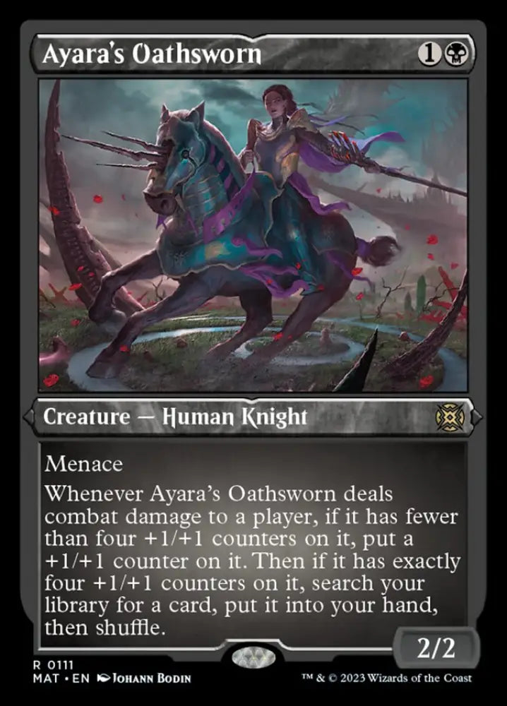 Ayara’s Oathsworn (Foil Etched) [March of the Machine: The Aftermath] - MTG Single
