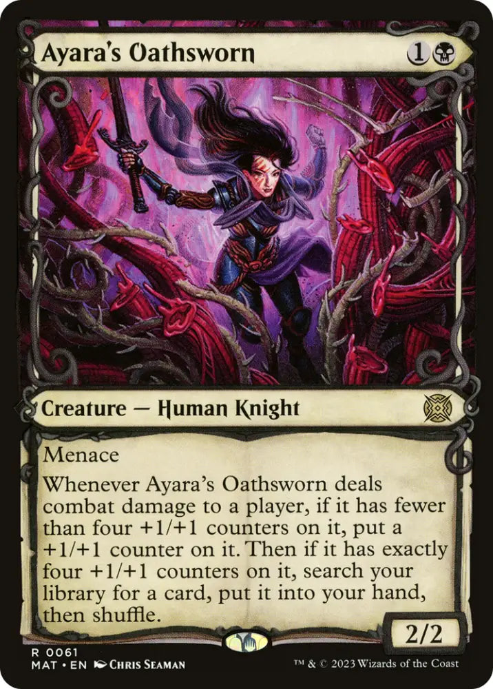 Ayara’s Oathsworn (Showcase) [March of the Machine: The Aftermath] - MTG Single