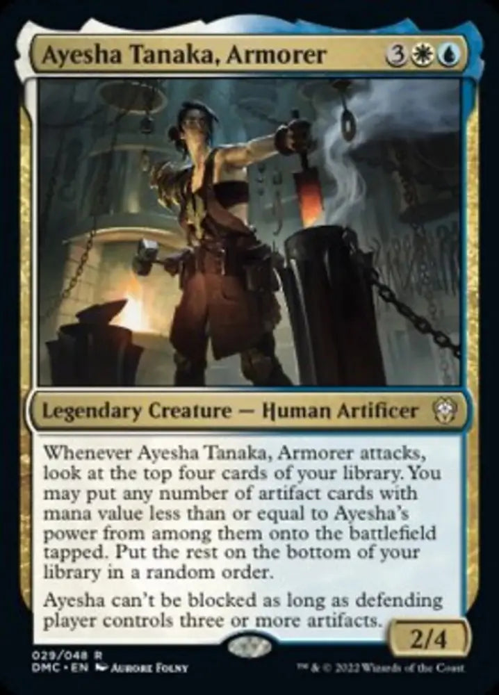 Ayesha Tanaka Armorer [Dominaria United Commander] - MTG Single