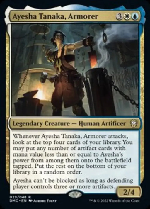 Ayesha Tanaka Armorer [Dominaria United Commander] - MTG Single