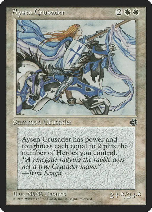 Aysen Crusader [Homelands] - MTG Single