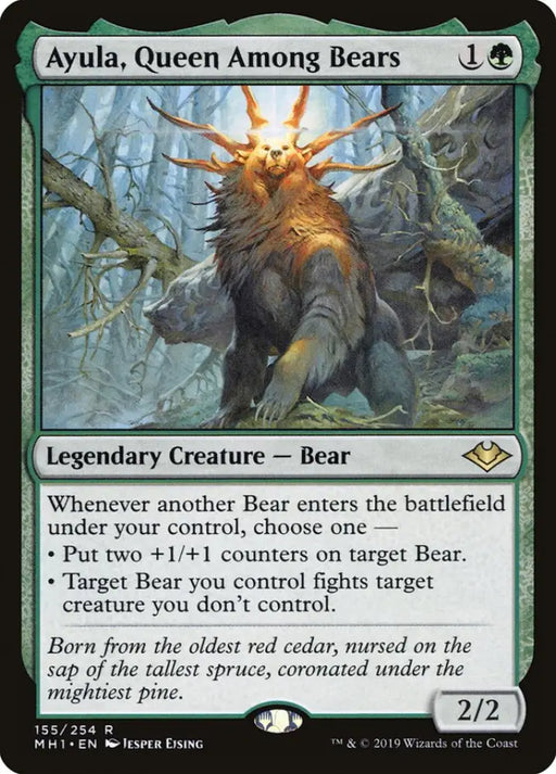 Ayula Queen Among Bears [Modern Horizons] - MTG Single