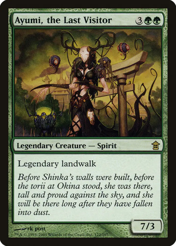 Ayumi the Last Visitor [Saviors of Kamigawa] - MTG Single