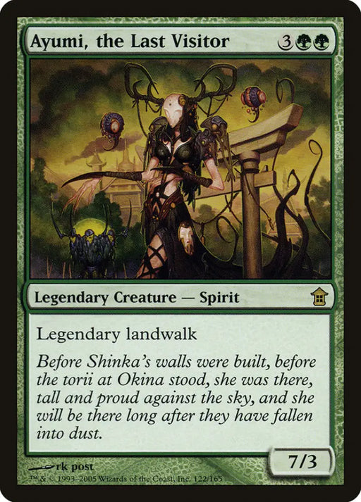 Ayumi the Last Visitor [Saviors of Kamigawa] - MTG Single