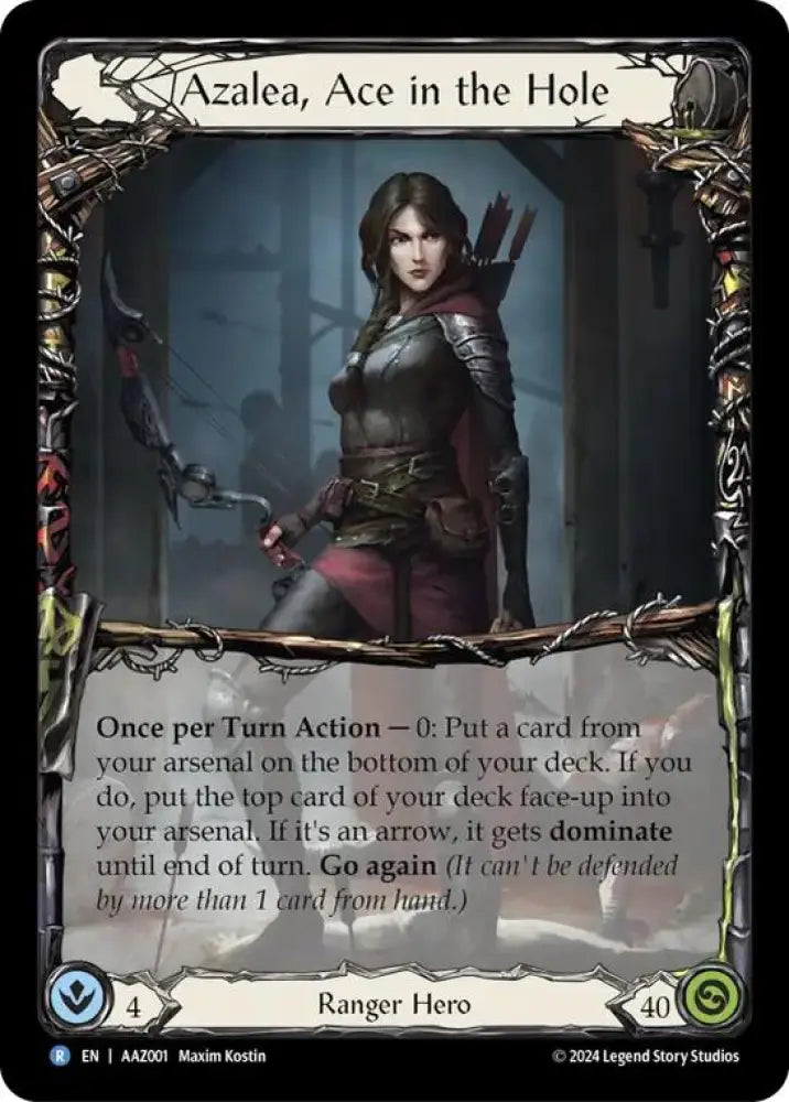 Azalea Ace in the Hole [AAZ001] (Armory Deck: Azalea) - Flesh And Blood Single