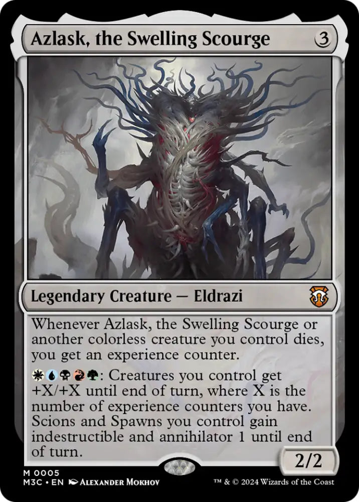 Azlask the Swelling Scourge [Modern Horizons 3 Commander] - MTG Single