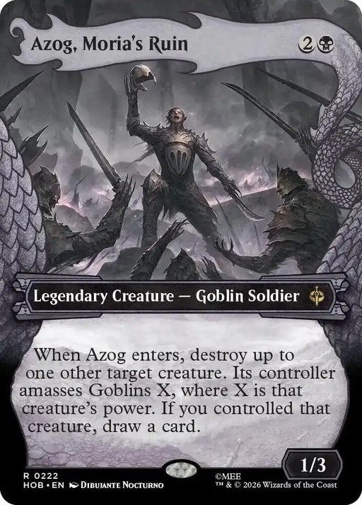 Azog, Moria's Ruin (Showcase) (222) [The Hobbit]
