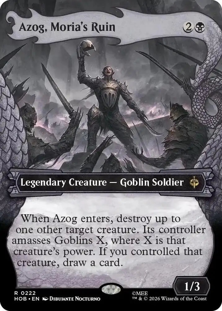 Azog, Moria's Ruin (Showcase) (222) [The Hobbit]