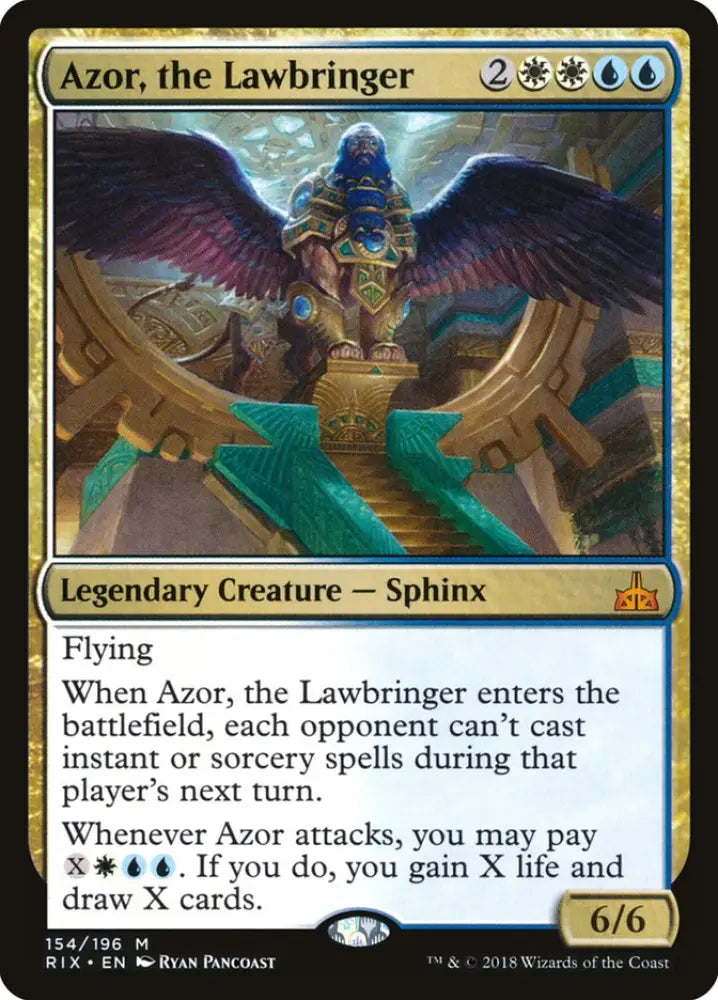 Azor the Lawbringer [Rivals of Ixalan] - MTG Single