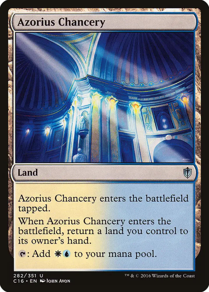 Azorius Chancery [Commander 2016] - MTG Single