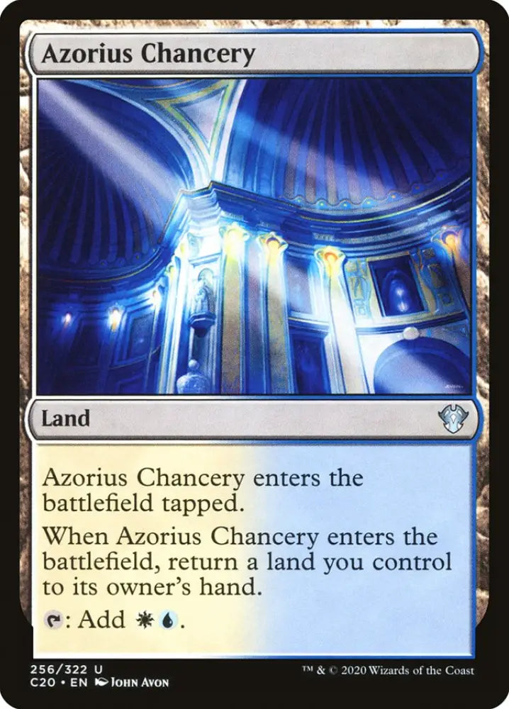 Azorius Chancery [Commander 2020] - MTG Single