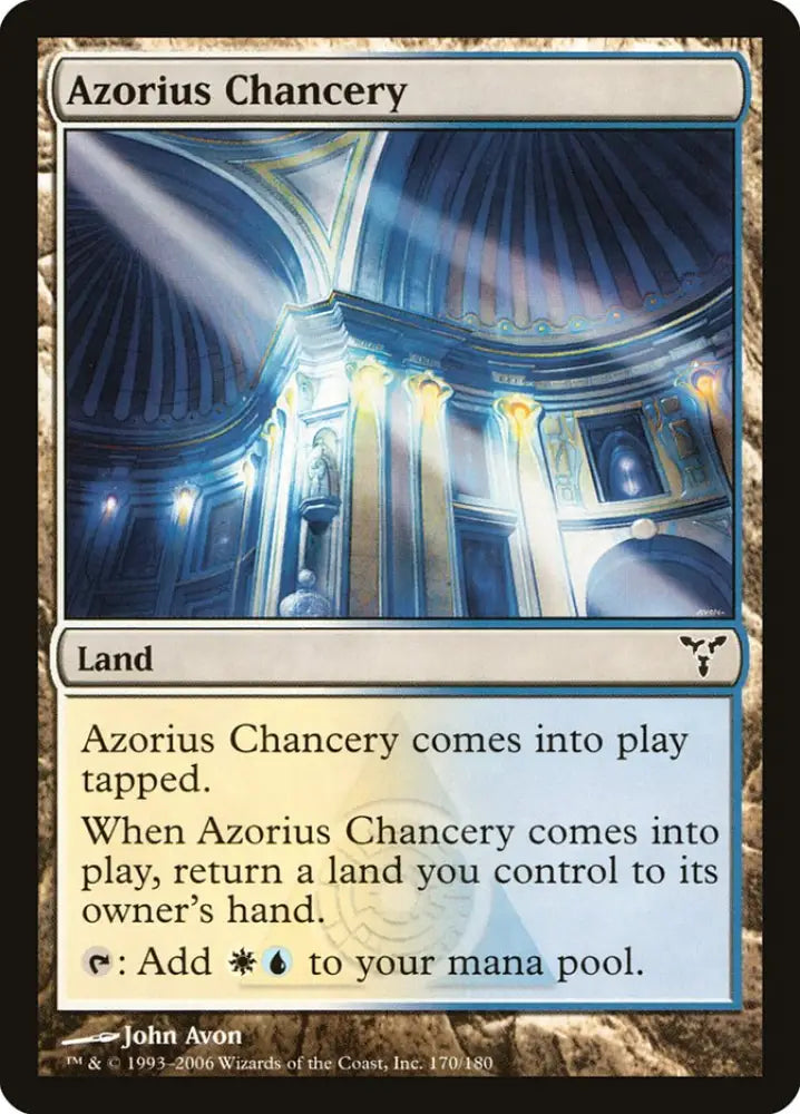 Azorius Chancery [Dissension] - MTG Single
