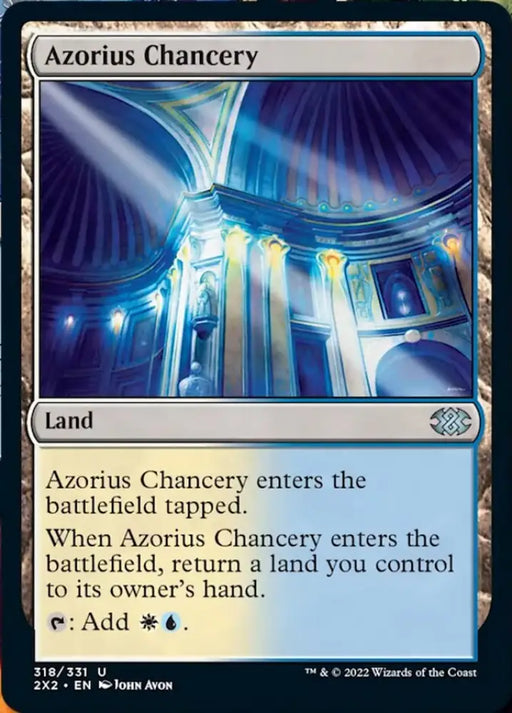 Azorius Chancery [Double Masters 2022] - MTG Single