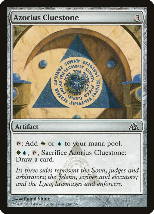 Azorius Cluestone [Dragon’s Maze] - MTG Single