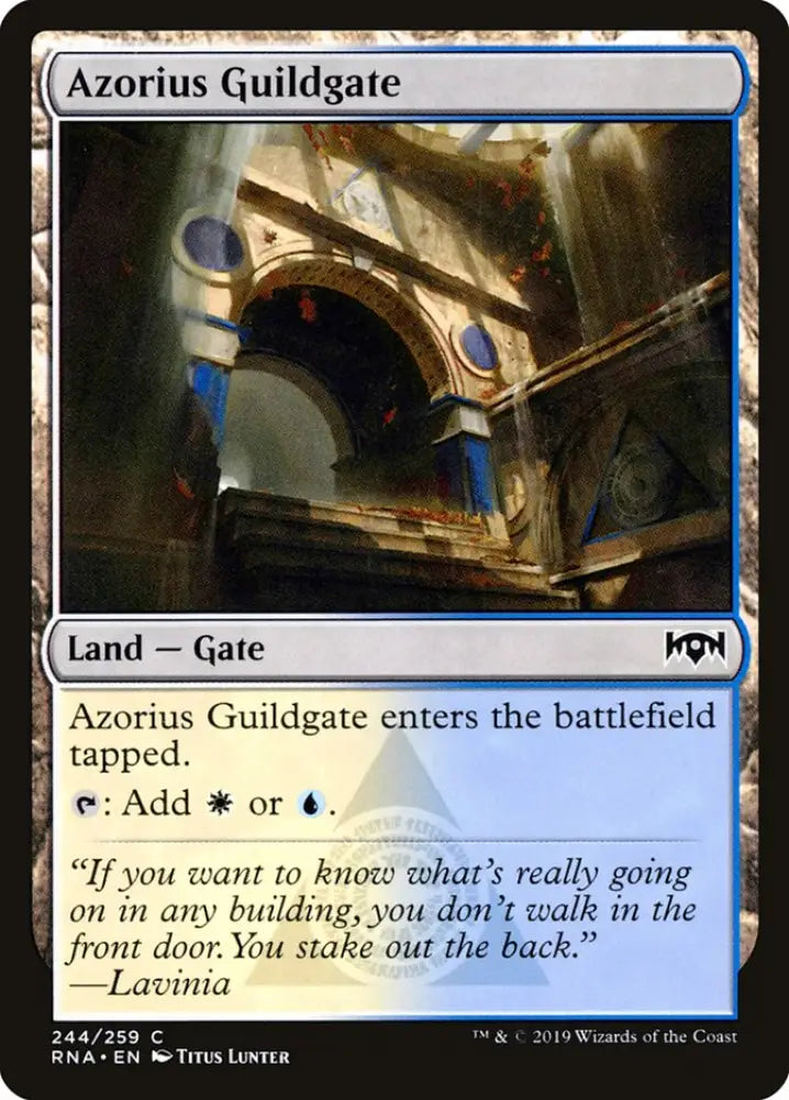 Azorius Guildgate (244/259) [Ravnica Allegiance] - MTG Single