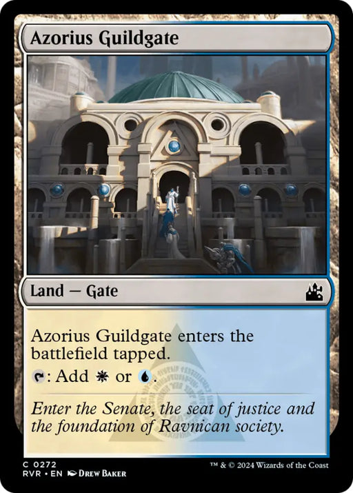 Azorius Guildgate [Ravnica Remastered] - MTG Single