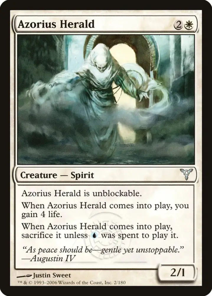 Azorius Herald [Dissension] - MTG Single