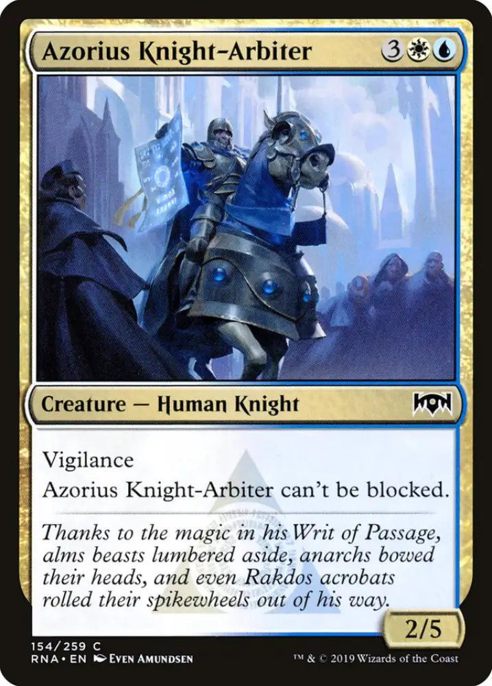Azorius Knight-Arbiter [Ravnica Allegiance] - MTG Single