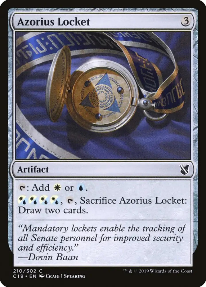 Azorius Locket [Commander 2019] - MTG Single