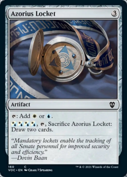 Azorius Locket [Innistrad: Crimson Vow Commander] - MTG Single