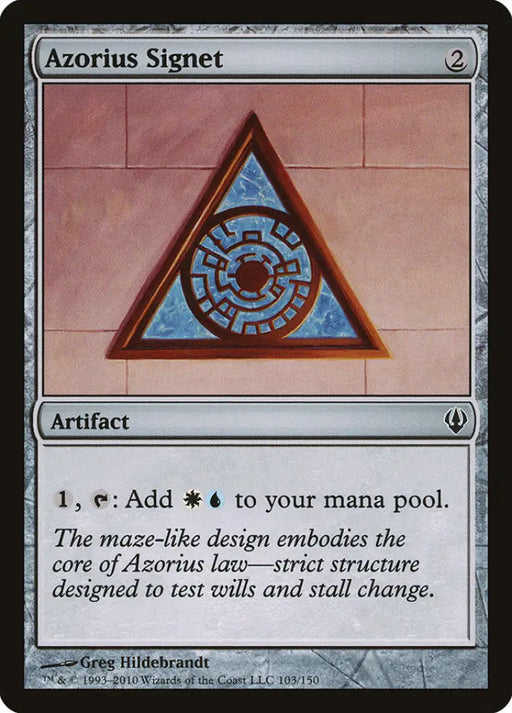 Azorius Signet [Archenemy] - MTG Single