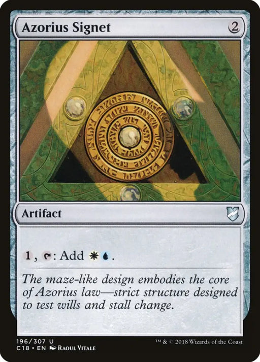 Azorius Signet [Commander 2018] - MTG Single