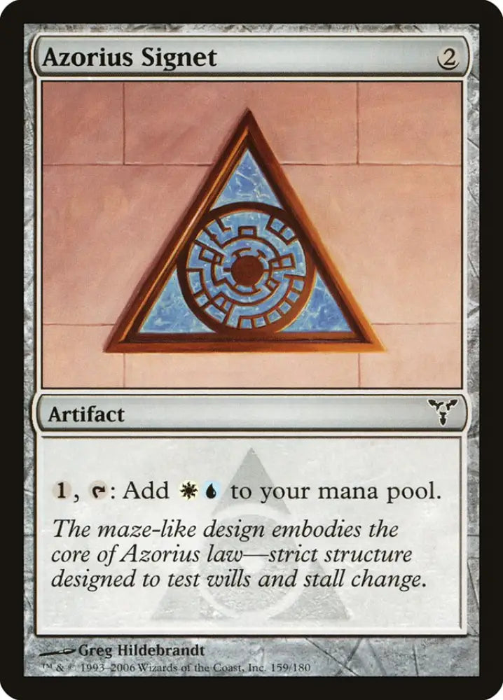 Azorius Signet [Dissension] - MTG Single