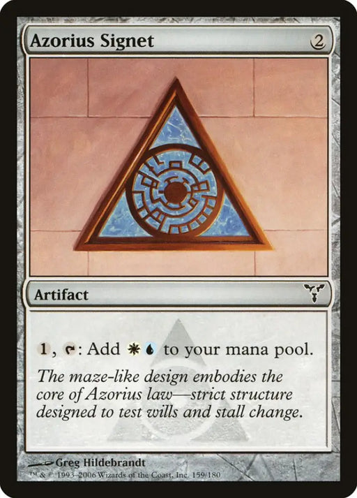 Azorius Signet [Dissension] - MTG Single