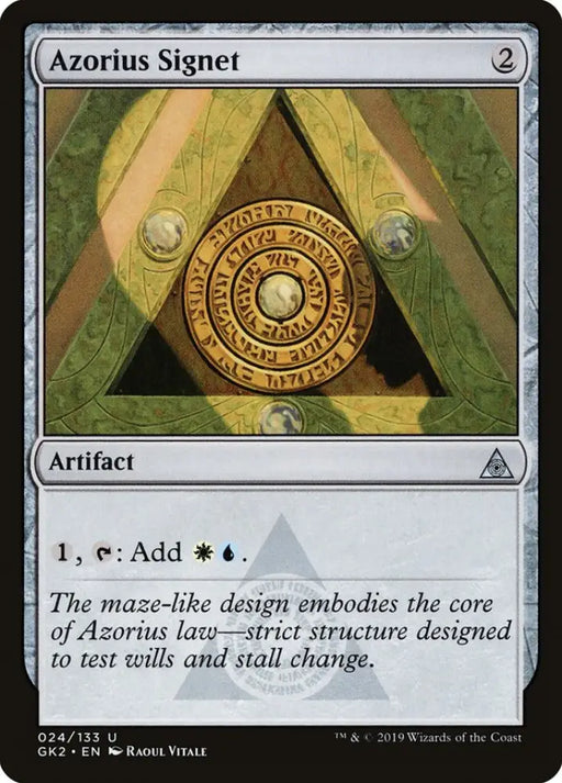 Azorius Signet [Ravnica Allegiance Guild Kit] - MTG Single