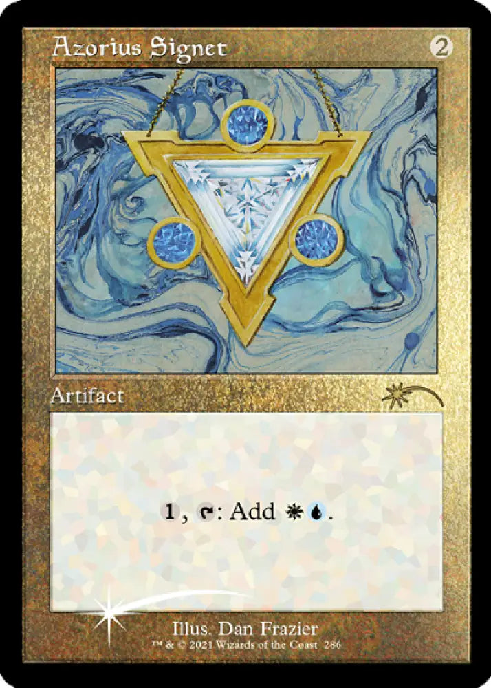 Azorius Signet (Retro) (Foil Etched) [Secret Lair Drop Series] - MTG Single