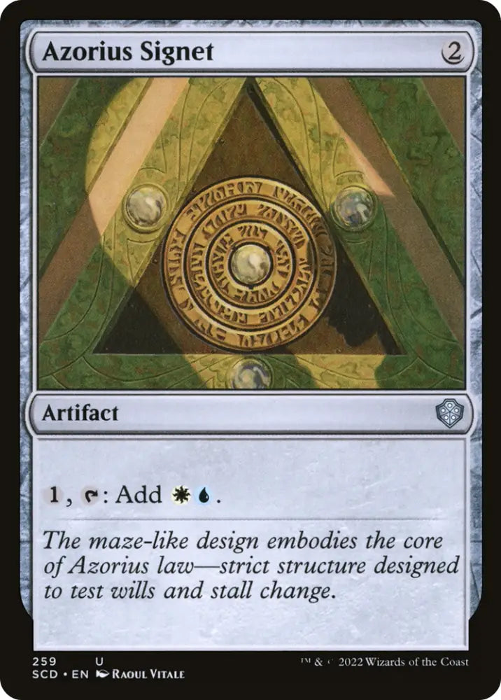 Azorius Signet [Starter Commander Decks] - MTG Single