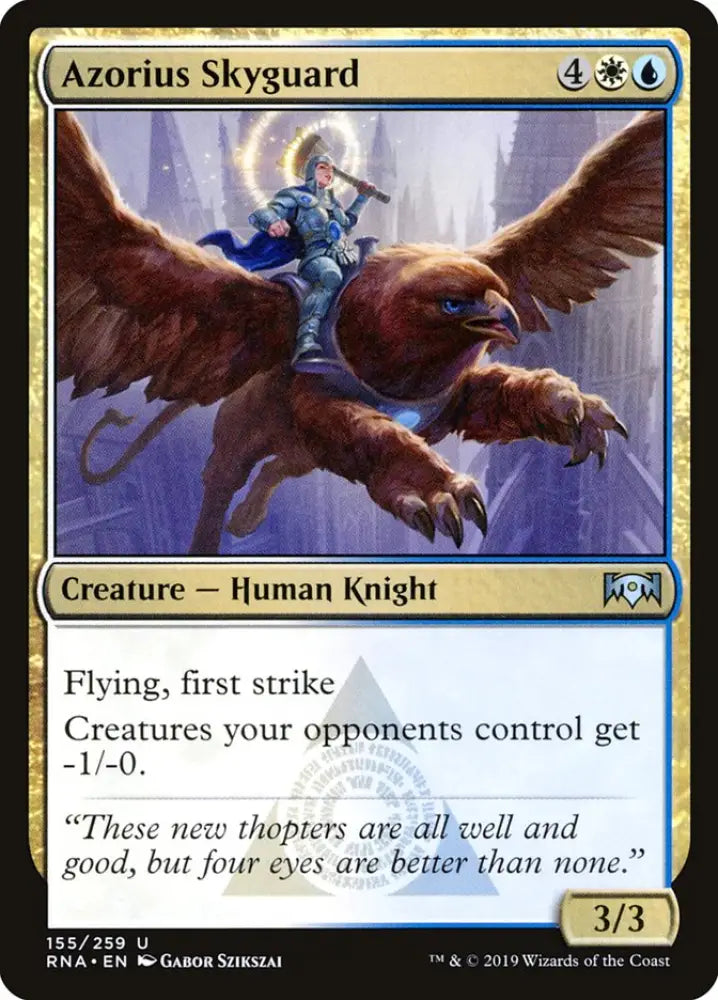Azorius Skyguard [Ravnica Allegiance] - MTG Single