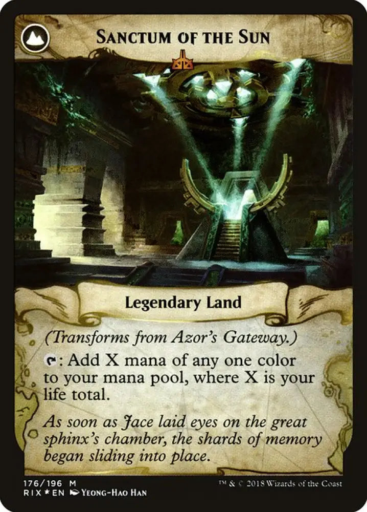 Azor's Gateway (176) [Prerelease Cards] Reverse