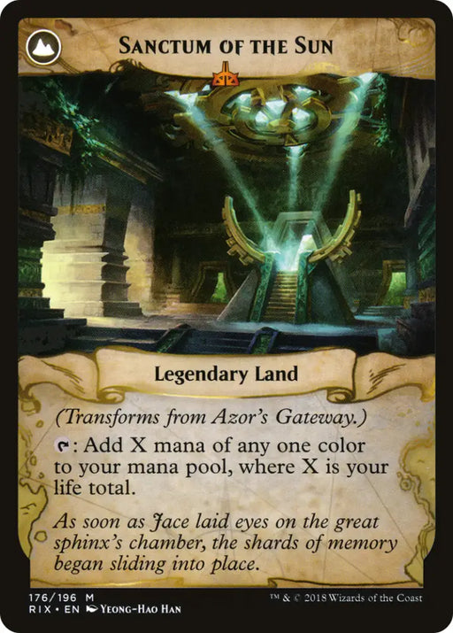 Azor’s Gateway // Sanctum of the Sun [Secret Lair: From Cute to Brute] - MTG Single