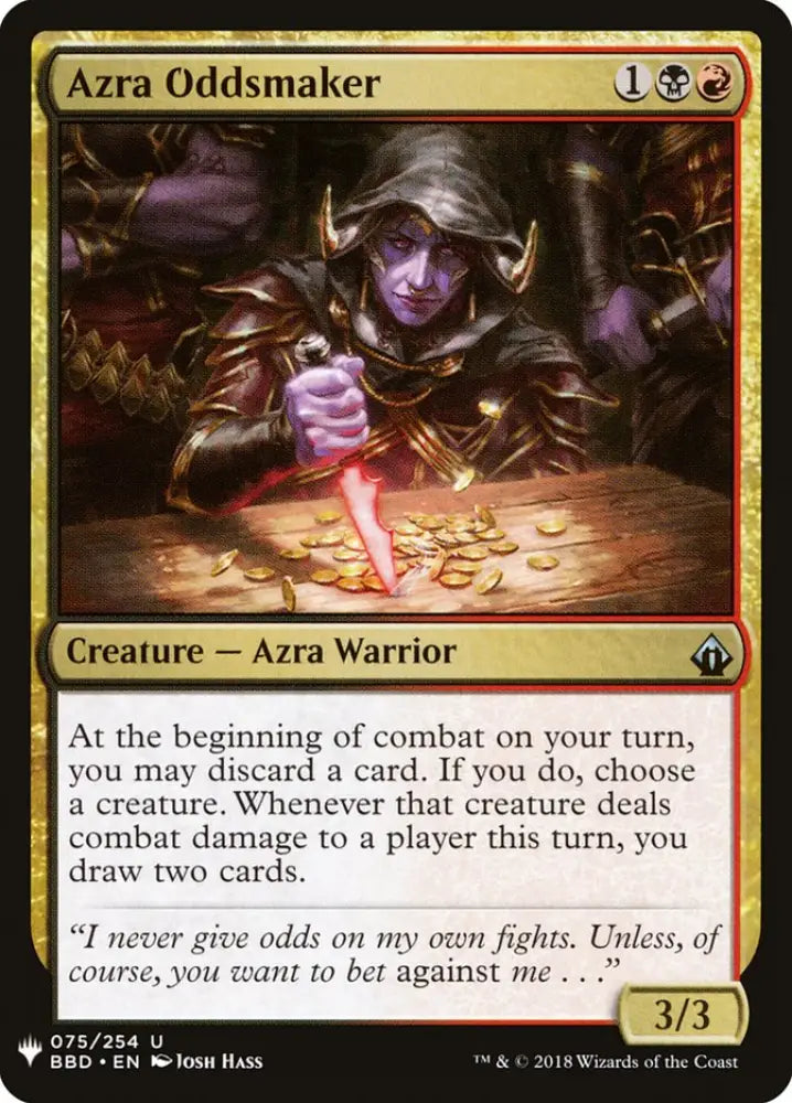 Azra Oddsmaker [Mystery Booster] - MTG Single