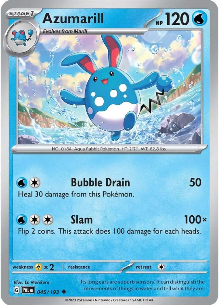 Azumarill (045/193) [Scarlet & Violet: Paldea Evolved] - Pokemon Single