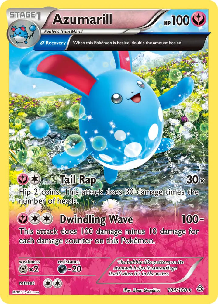 Azumarill (104/160) [XY: Primal Clash] - Pokemon Single