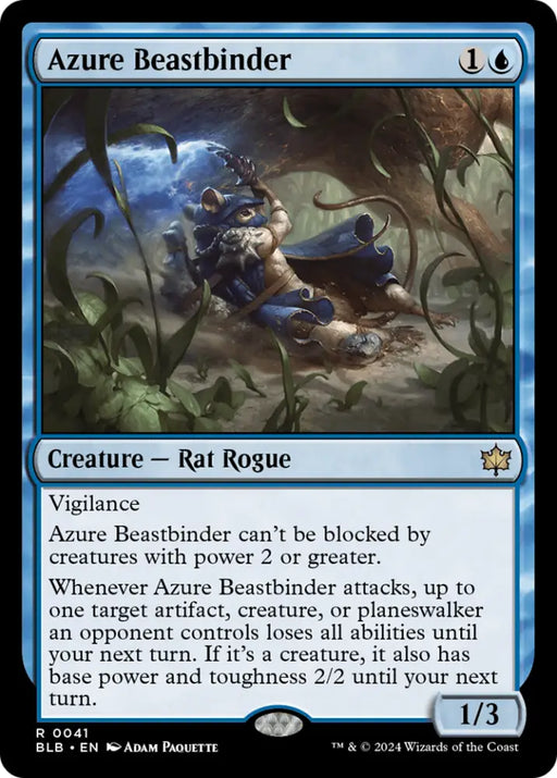 Azure Beastbinder [Bloomburrow] - MTG Single