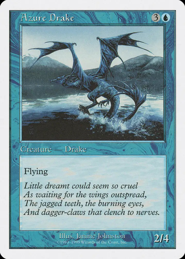Azure Drake [Battle Royale] - MTG Single