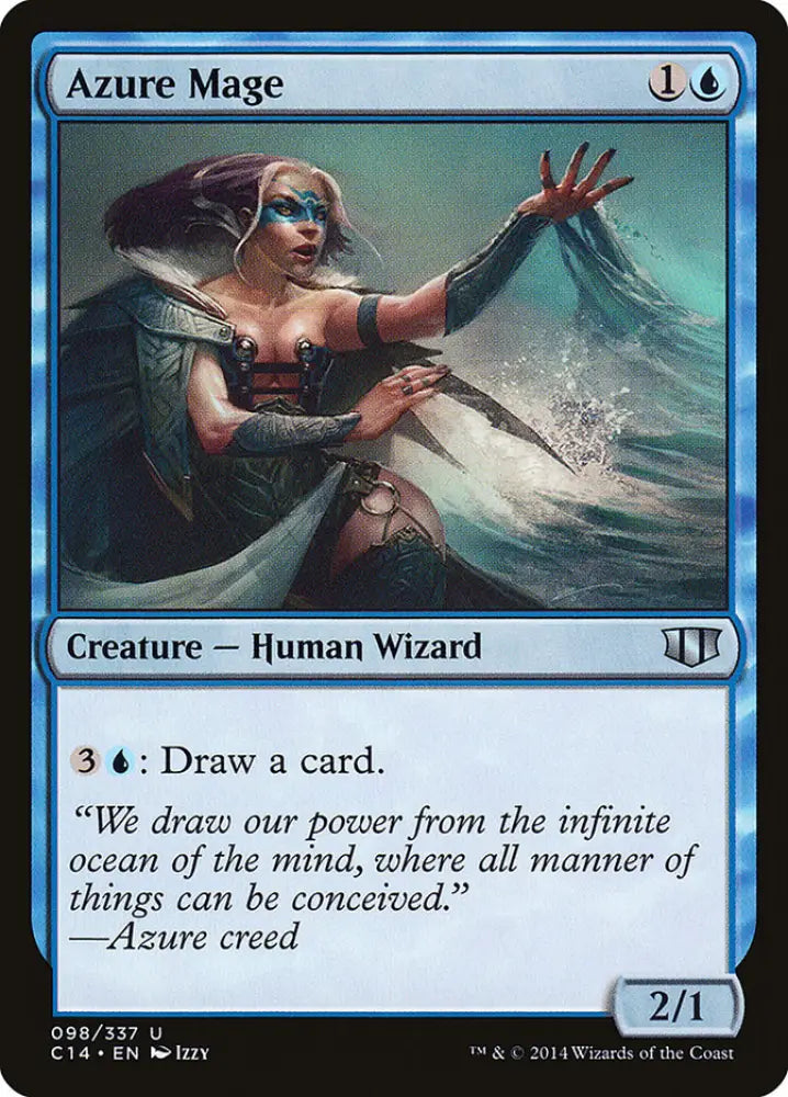 Azure Mage [Commander 2014] - MTG Single